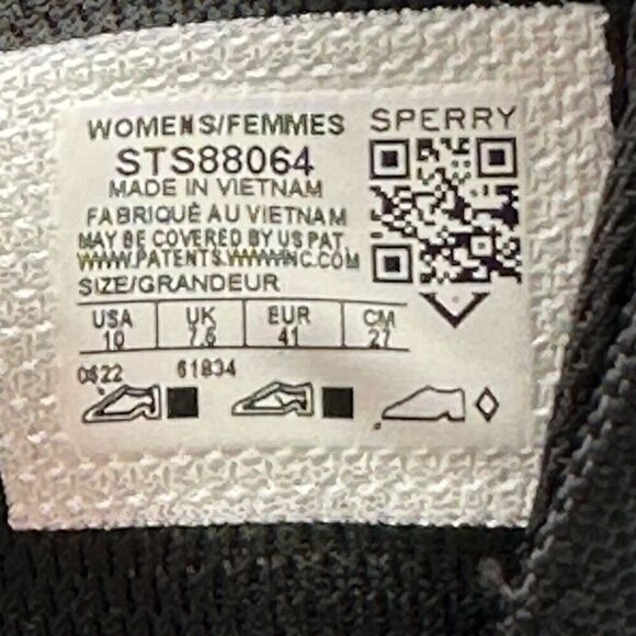 NWOT Sperry Women's Duck Float Zip Seacycled Winter Boot 88064 black womens size - Picture 10 of 10